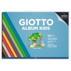GIOTTO ALBUM KIDS A4 COLORATI DA 20FF 120GR DA 5